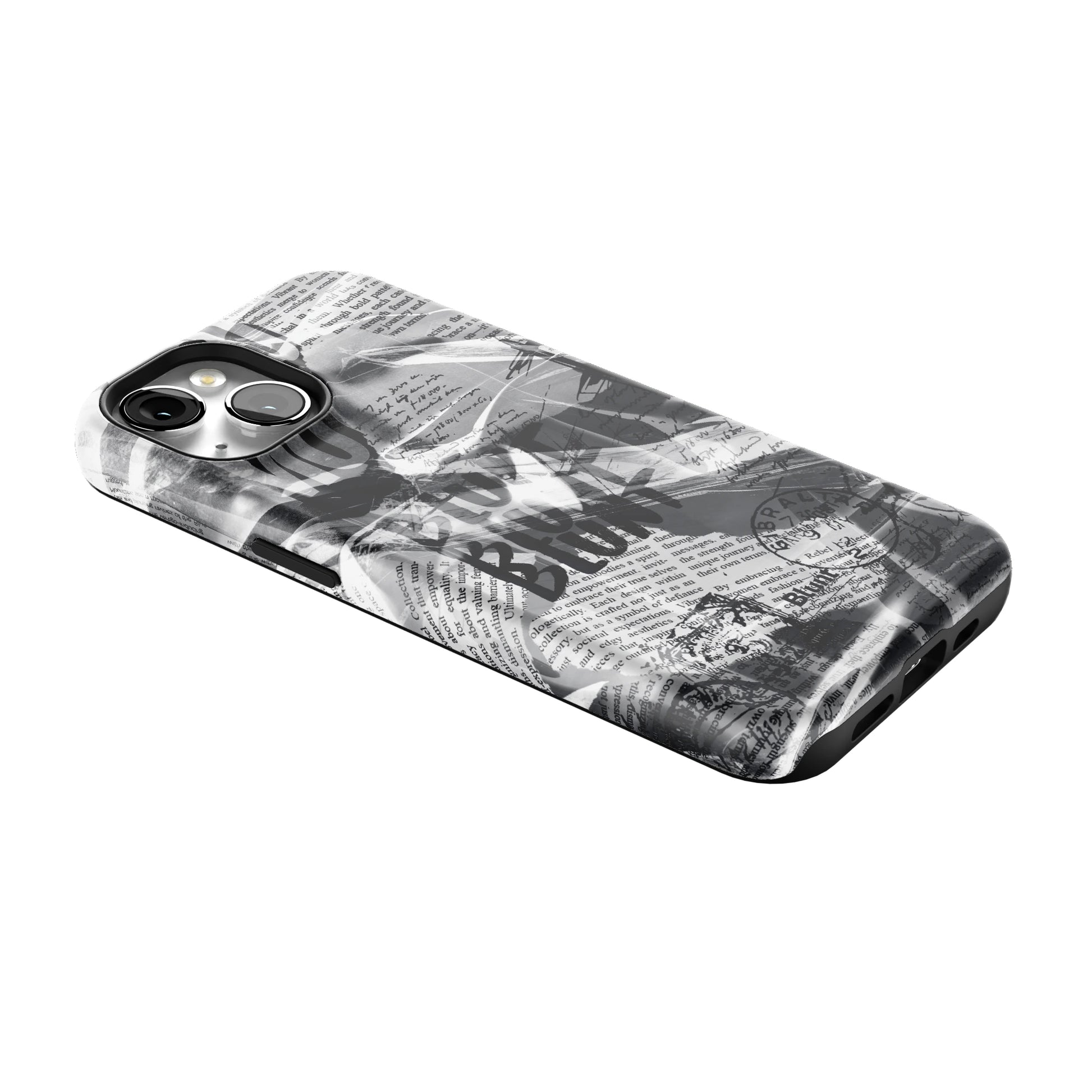 Black Love Letter iPhone Case gallery - Iphone_14_Iphone_2