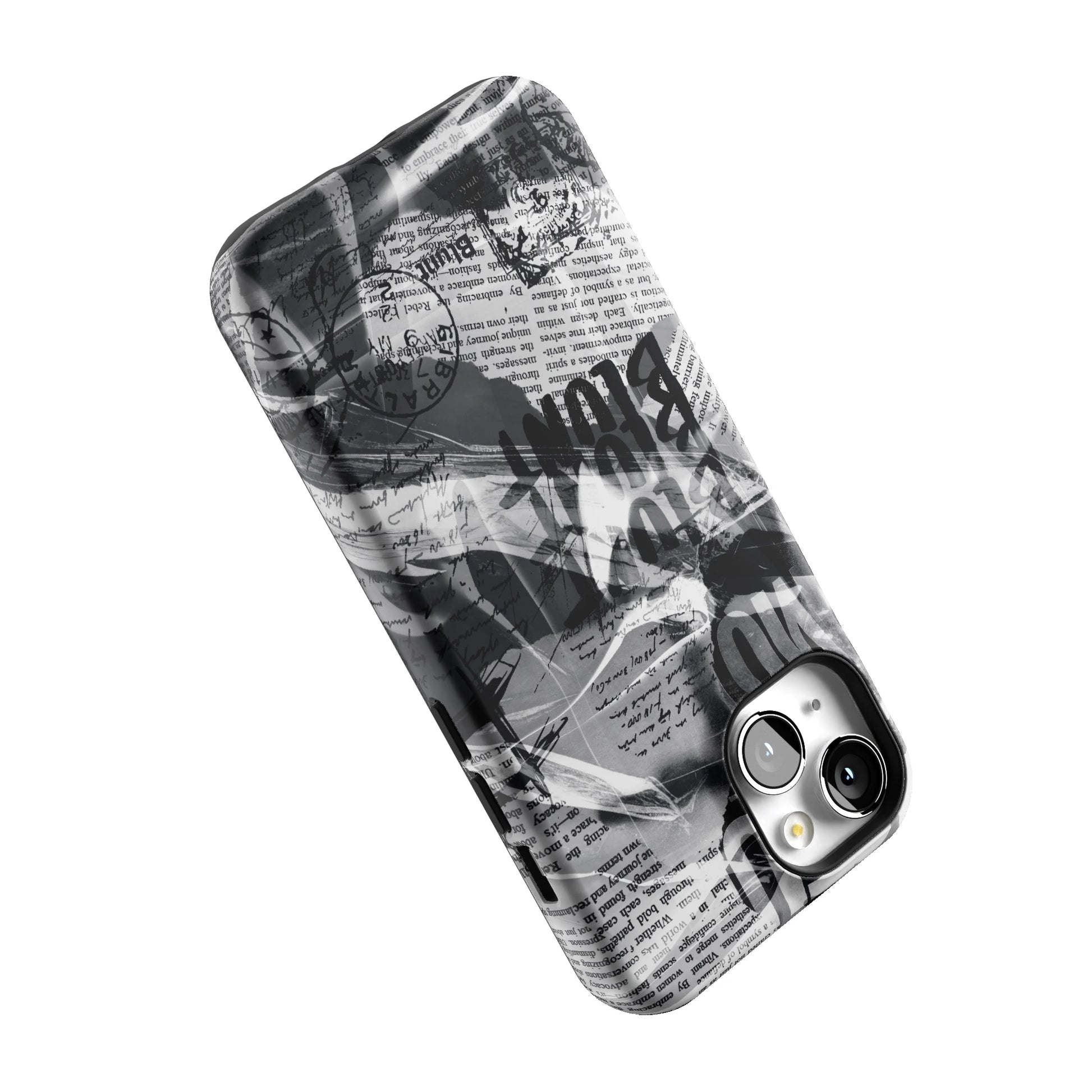 Black Love Letter iPhone Case gallery - Iphone_14_Iphone_5