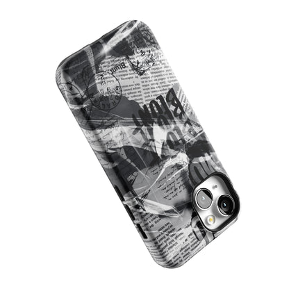Black Love Letter iPhone Case gallery - Iphone_14_Iphone_5