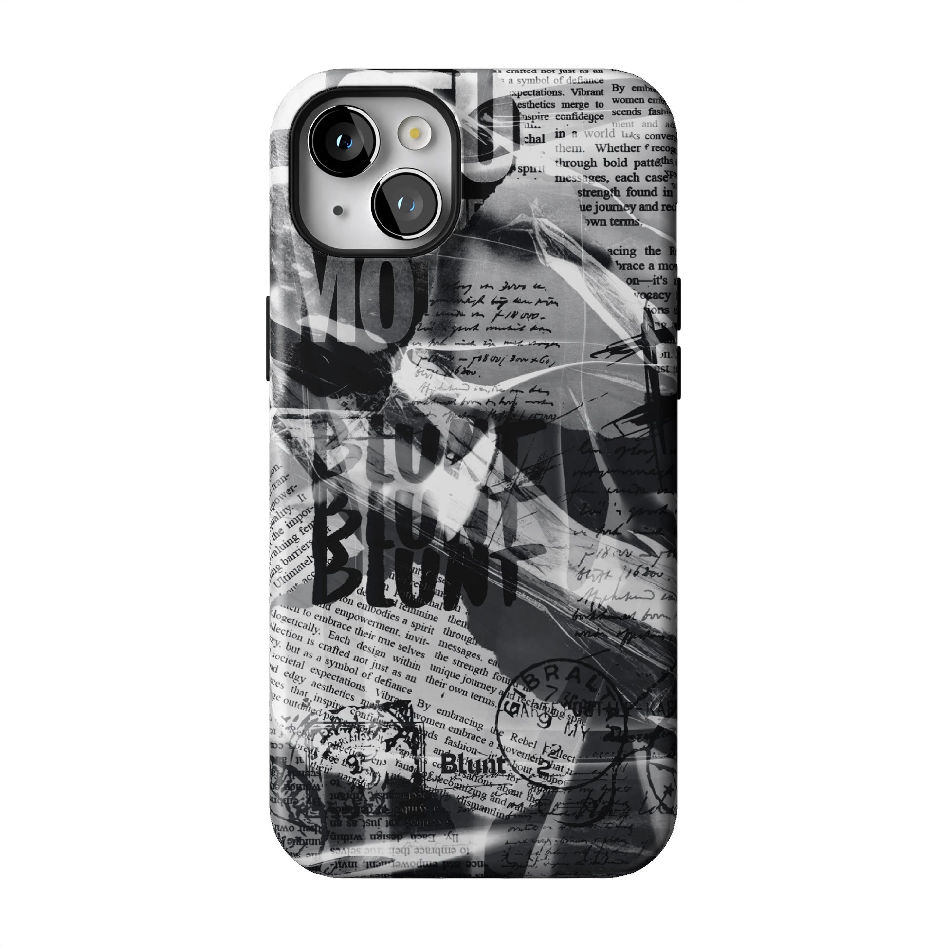 Black Love Letter iPhone Case gallery - Iphone_14_Mini_Air_Plus_1