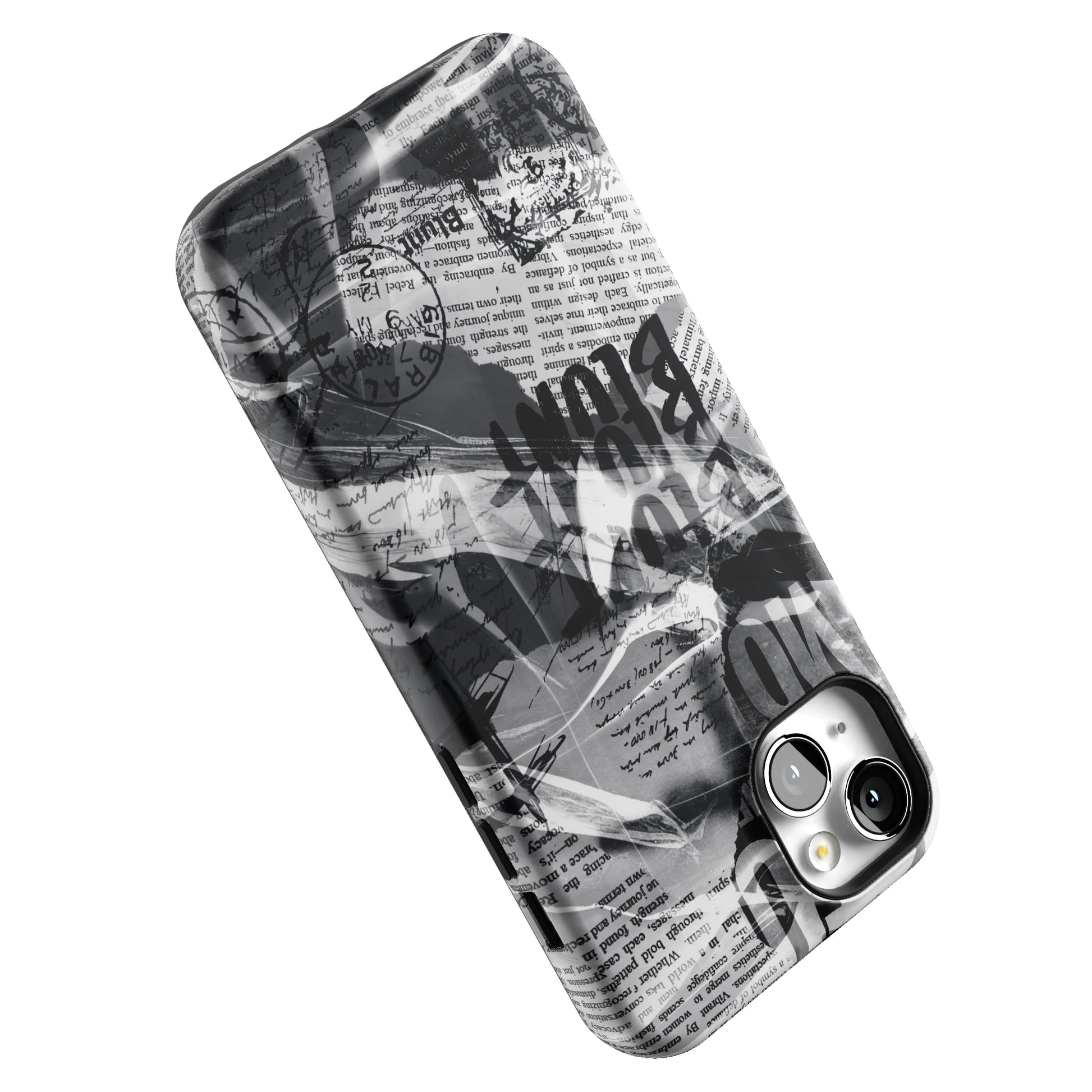 Black Love Letter iPhone Case gallery - Iphone_14_Mini_Air_Plus_5