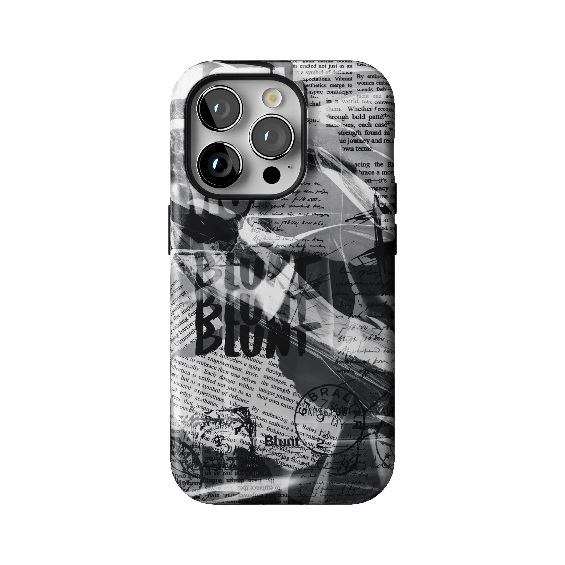 Black Love Letter iPhone Case gallery - Iphone_14_Pro_1