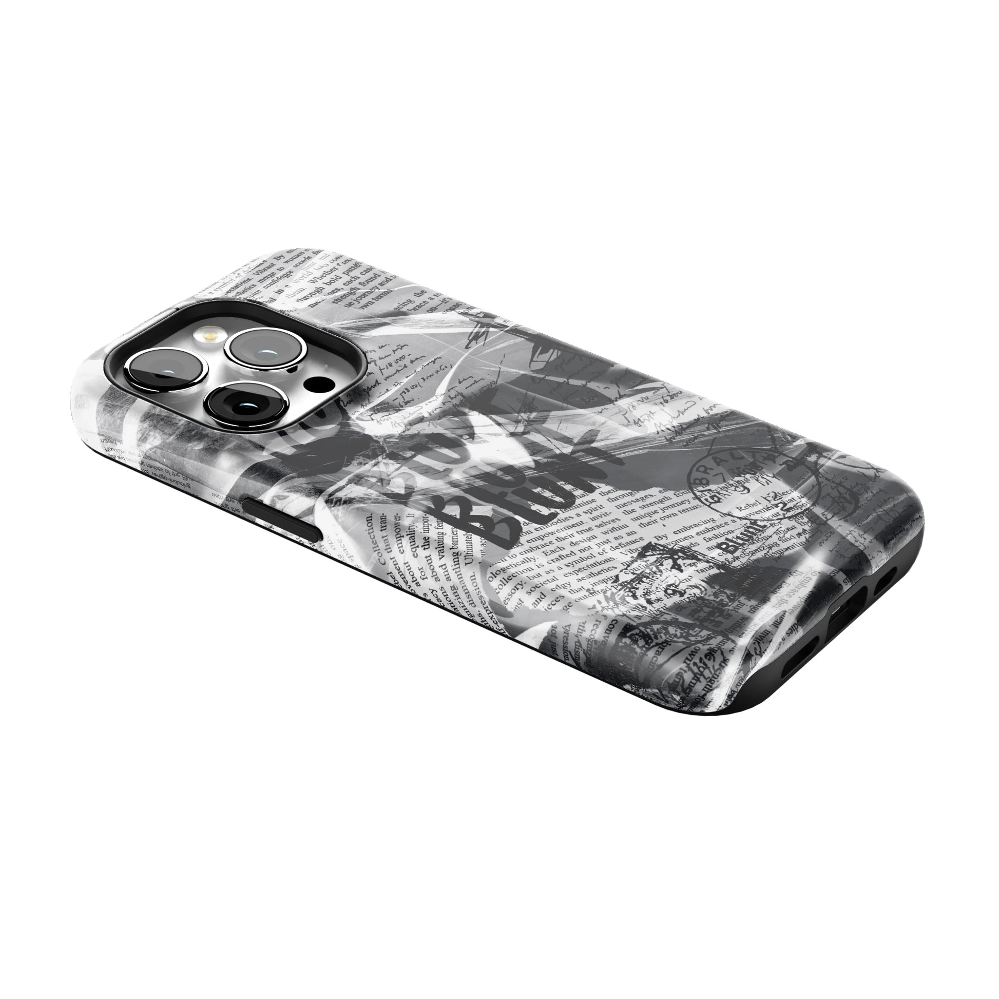 Black Love Letter iPhone Case gallery - Iphone_14_Pro_2