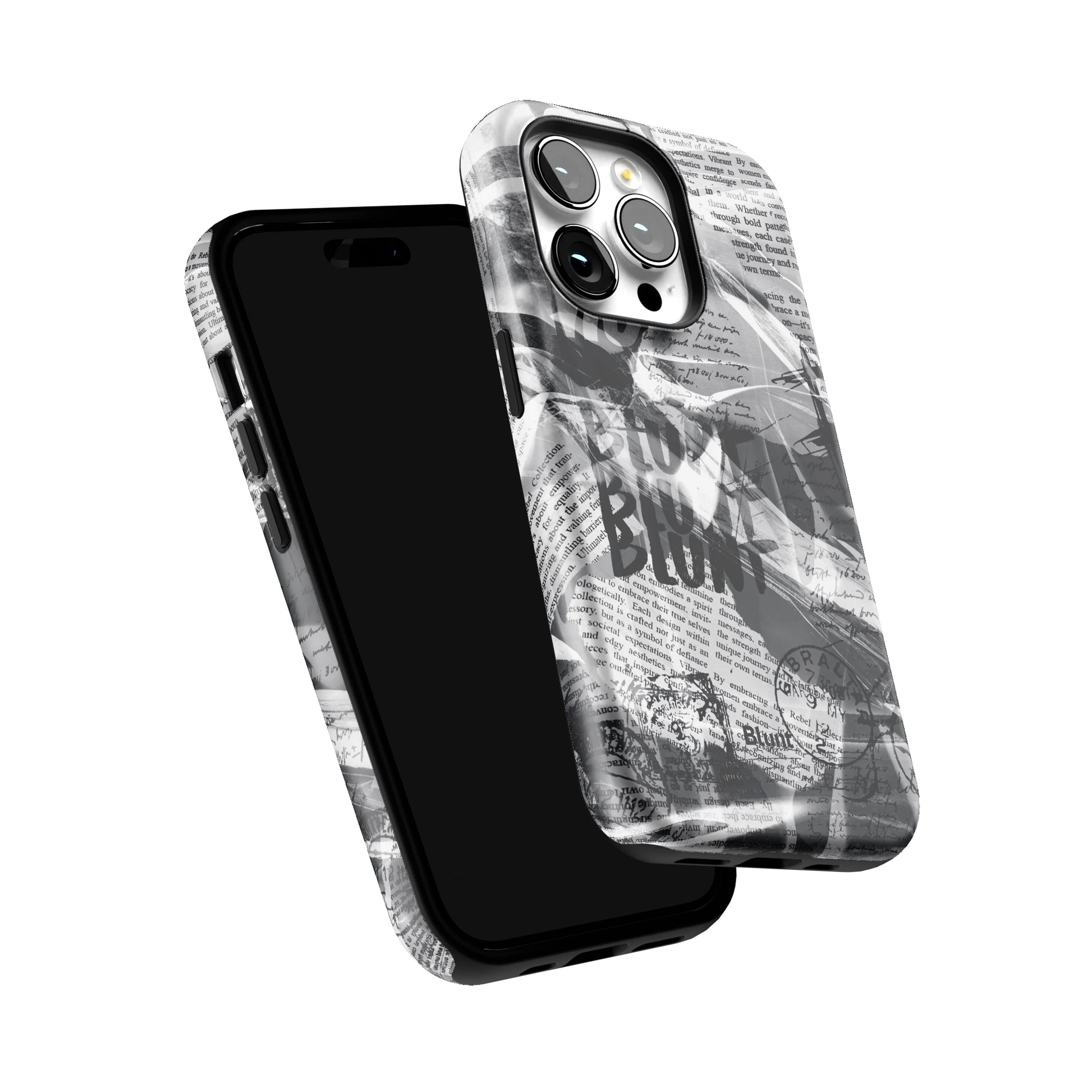 Black Love Letter iPhone Case gallery - Iphone_14_Pro_6