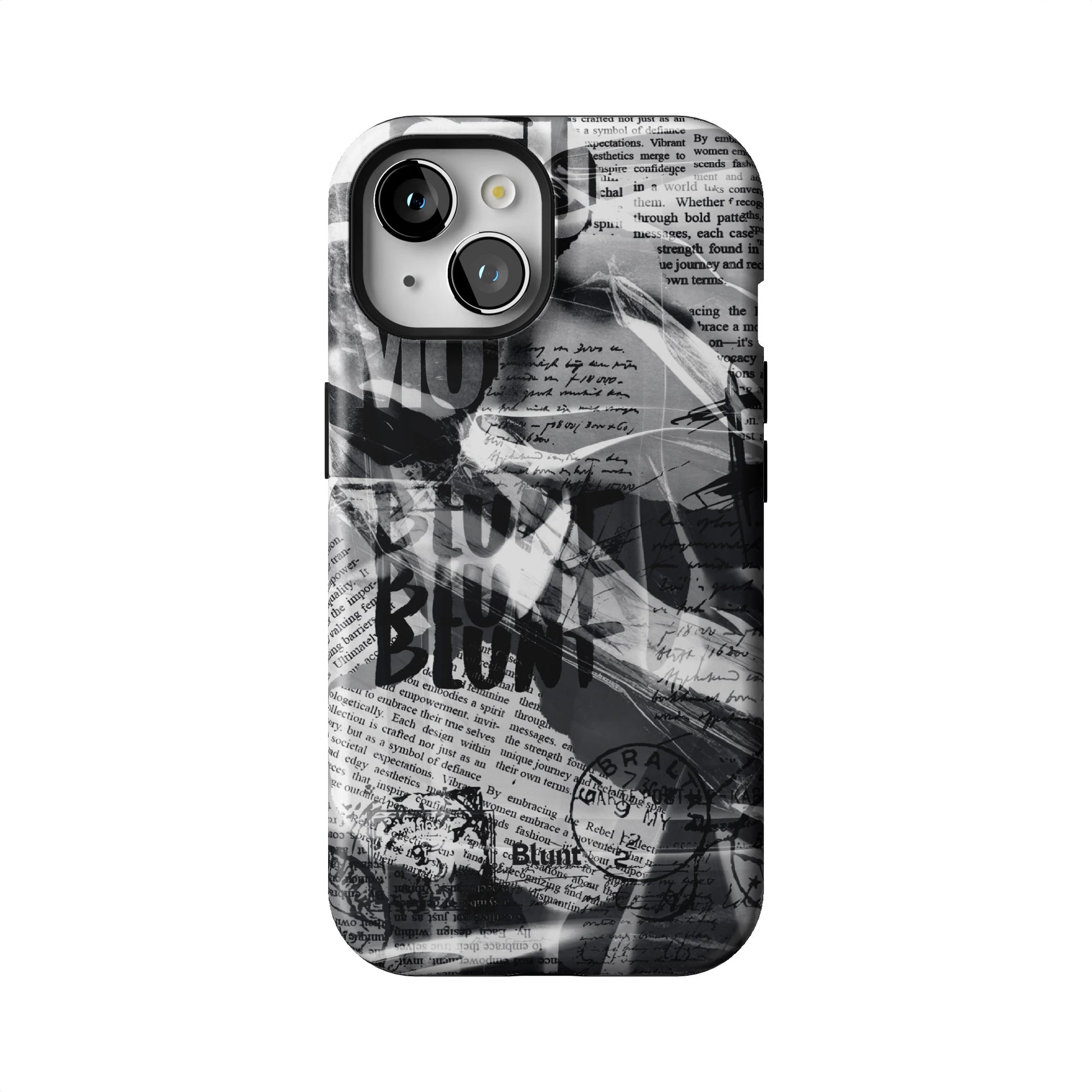 Black Love Letter iPhone Case gallery - Iphone_15_Iphone_1