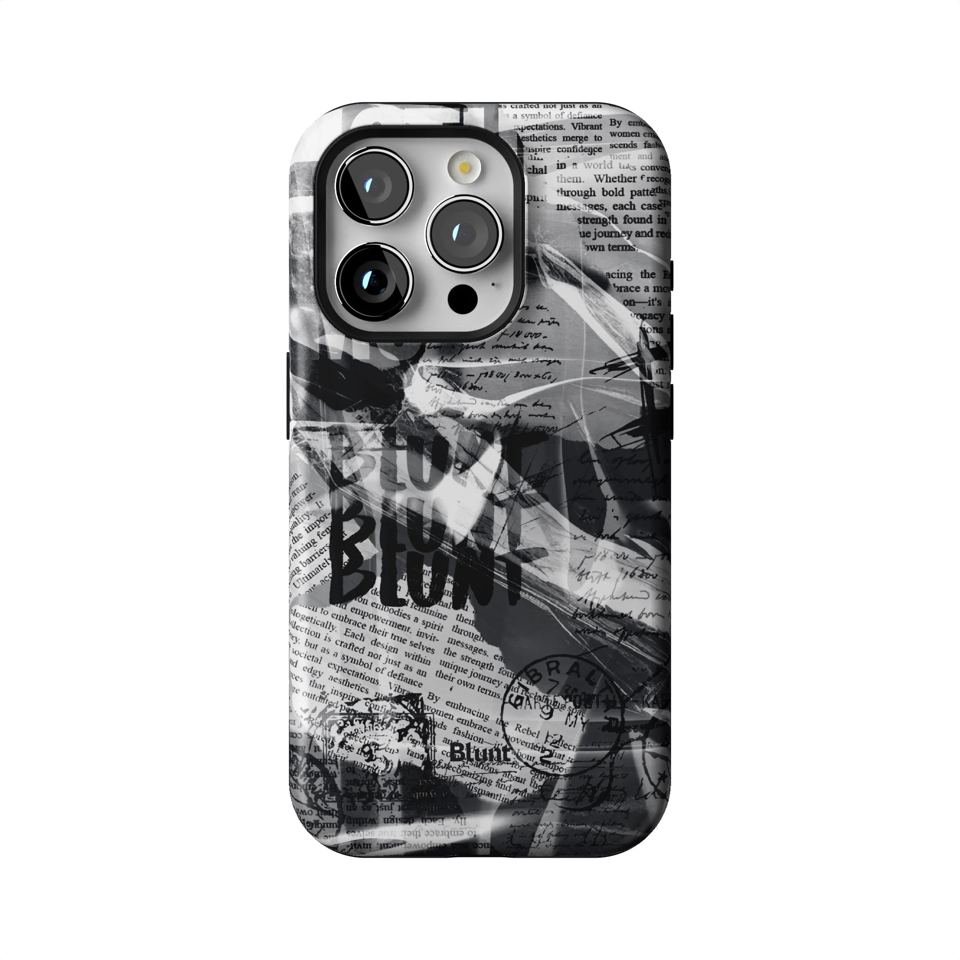 Black Love Letter iPhone Case gallery - Iphone_15_Pro_1