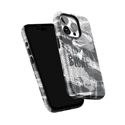 Black Love Letter iPhone Case gallery - Iphone_15_Pro_6