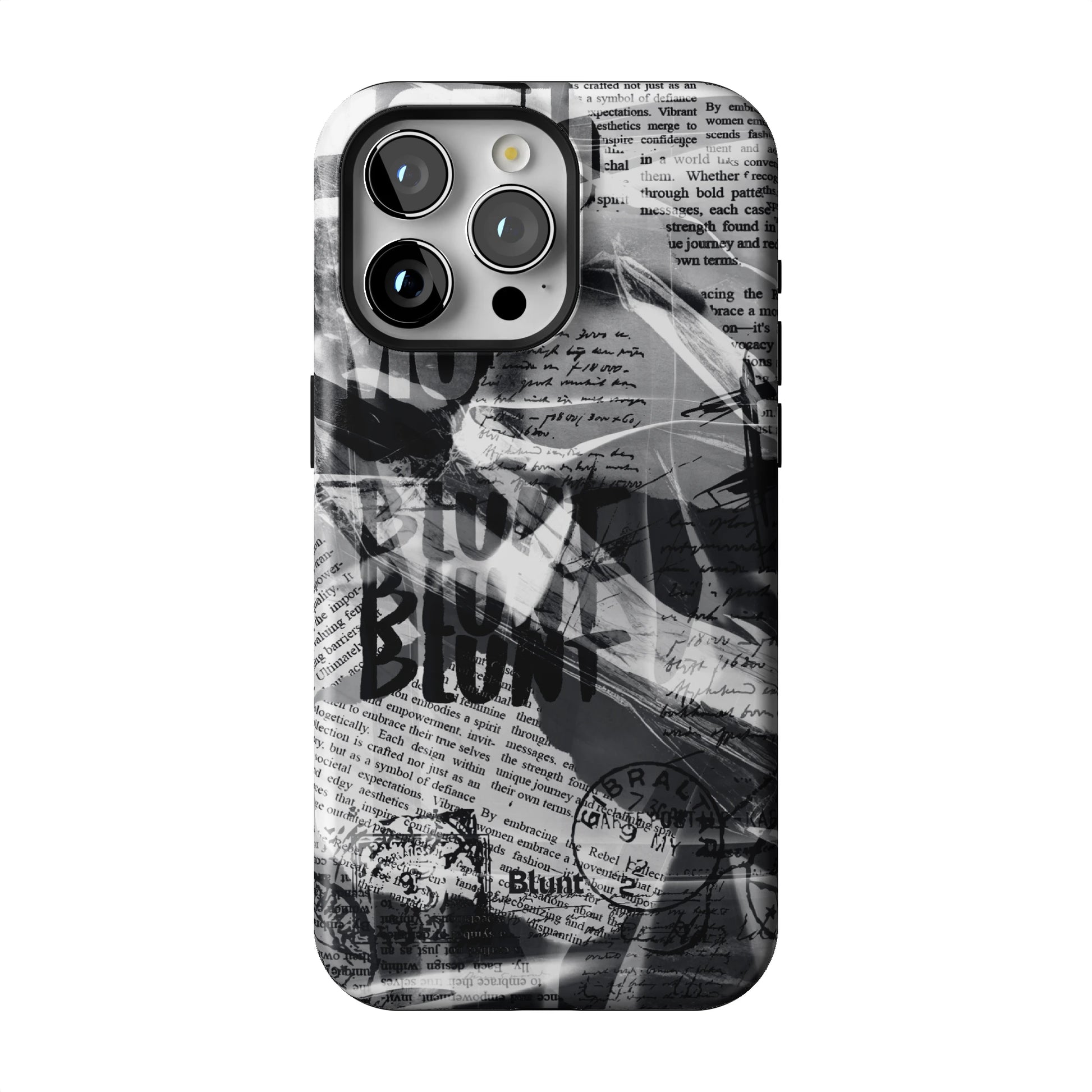 Black Love Letter iPhone Case gallery - Iphone_15_Pro_Max_1