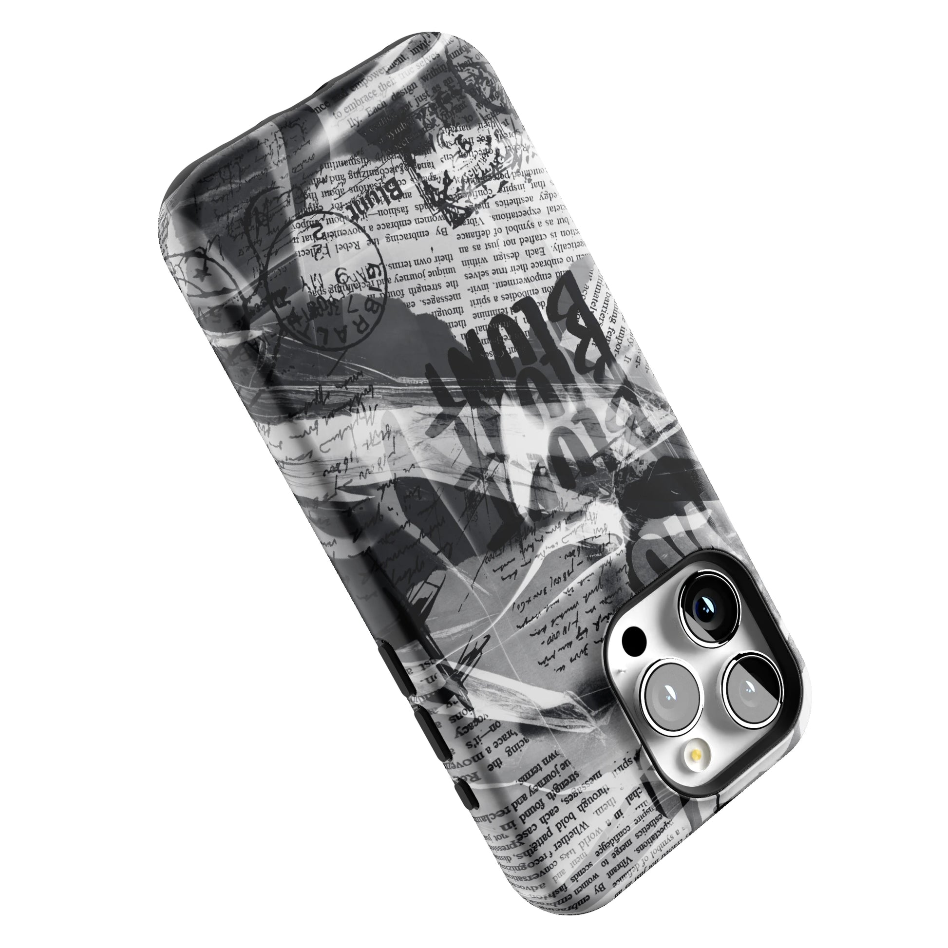 Black Love Letter iPhone Case gallery - Iphone_15_Pro_Max_5
