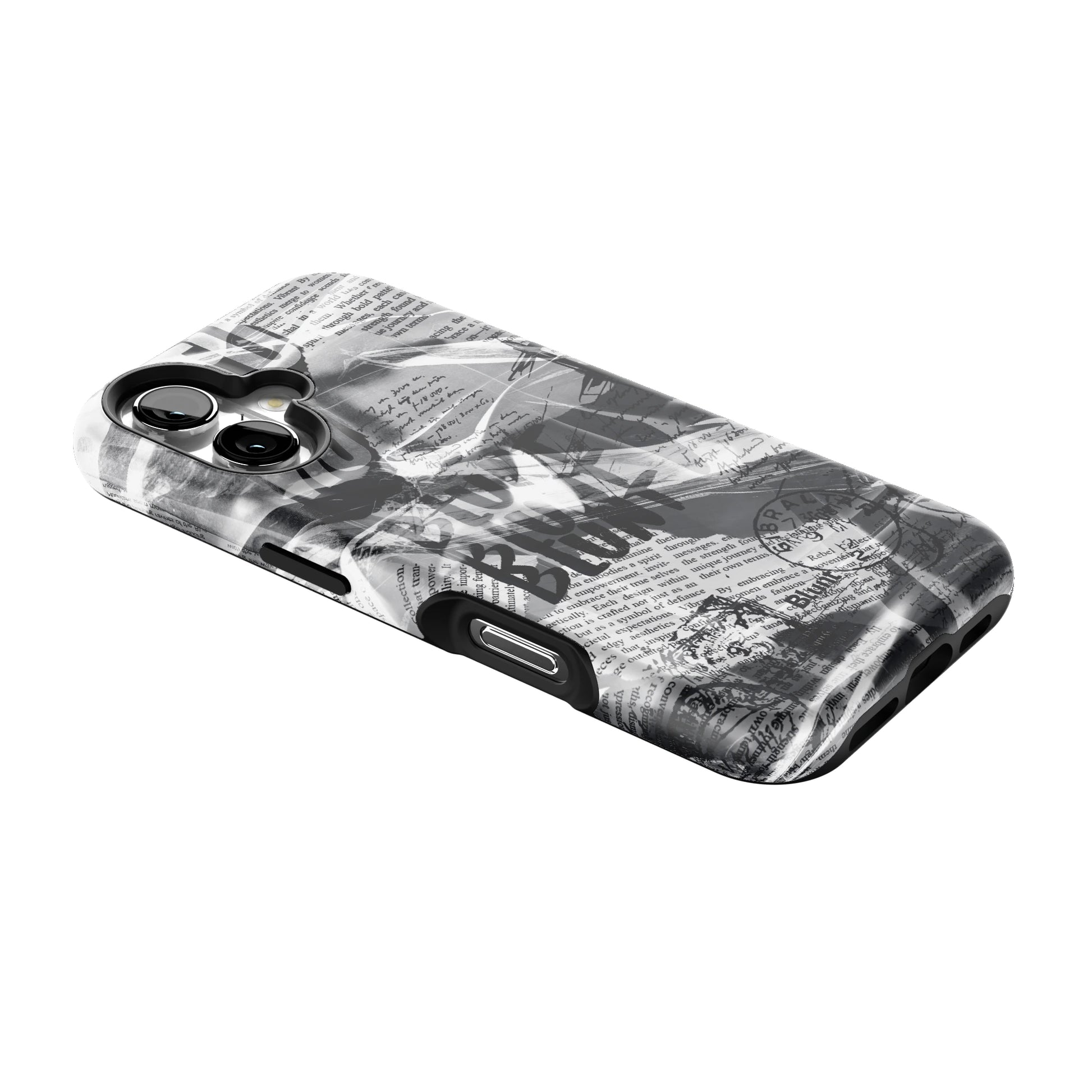 Black Love Letter iPhone Case gallery - Iphone_16_Iphone_2