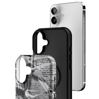 Black Love Letter iPhone Case gallery - Iphone_16_Mini_Air_Plus_3