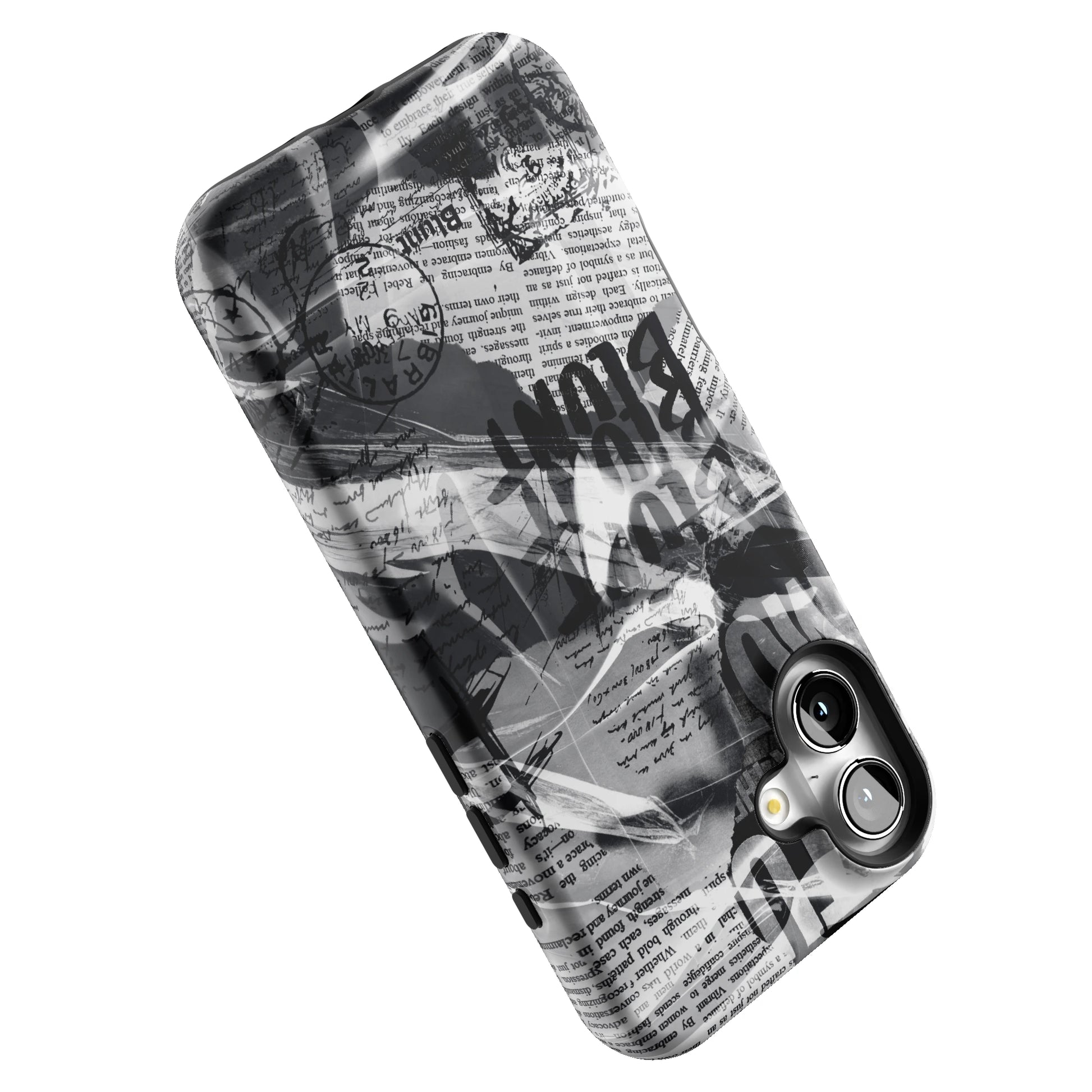 Black Love Letter iPhone Case gallery - Iphone_16_Mini_Air_Plus_5