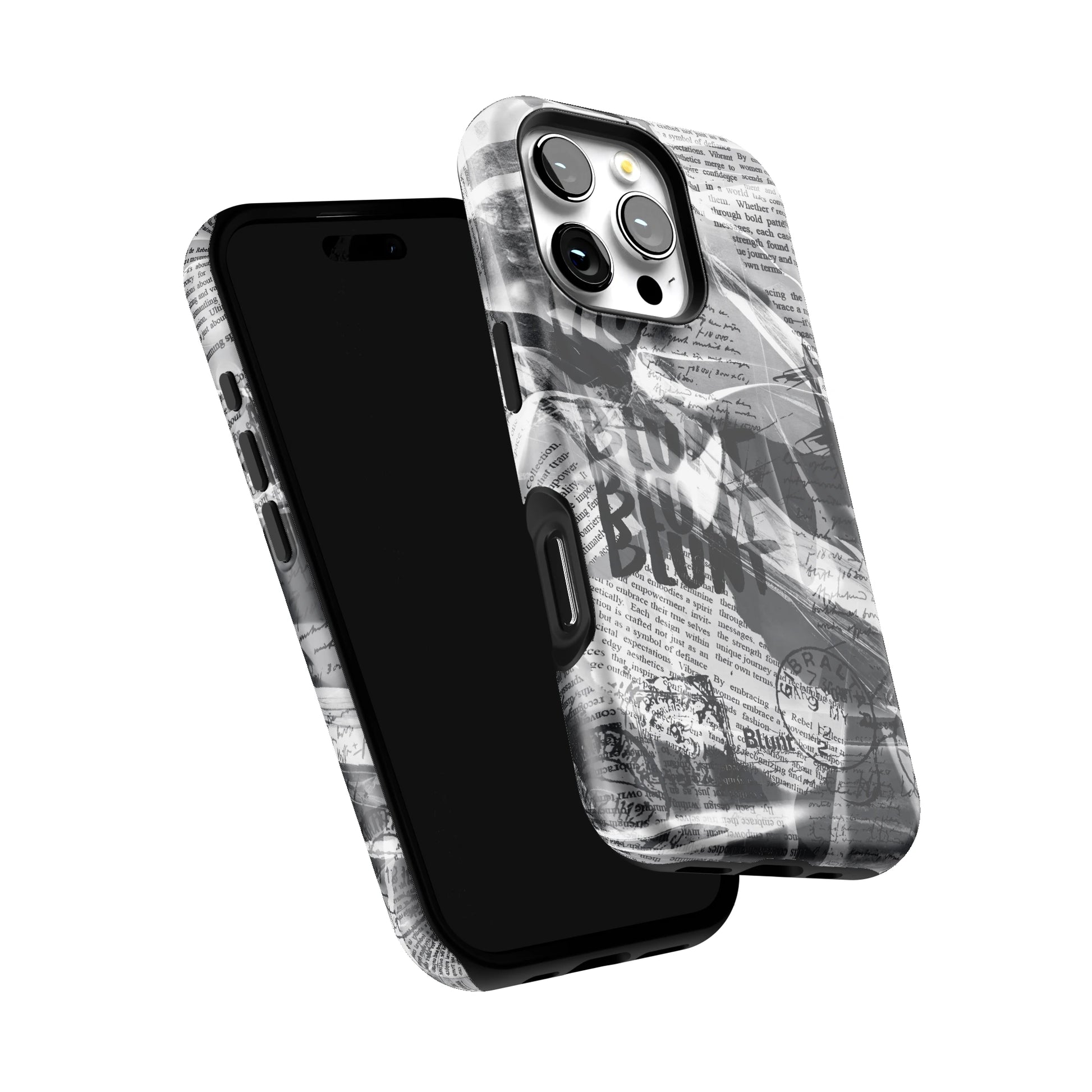 Black Love Letter iPhone Case gallery - Iphone_16_Pro_6