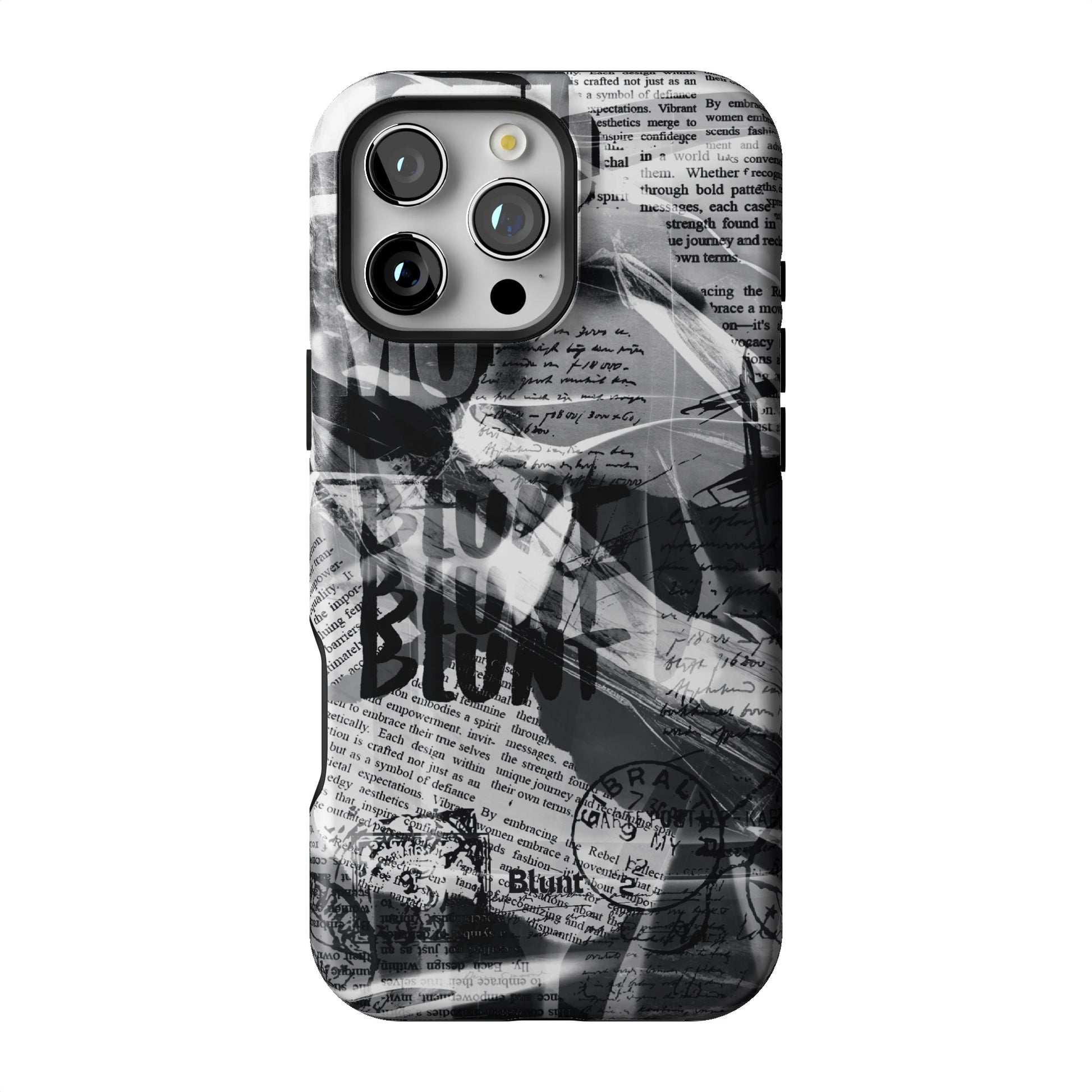 Black Love Letter iPhone Case gallery - Iphone_16_Pro_Max_1