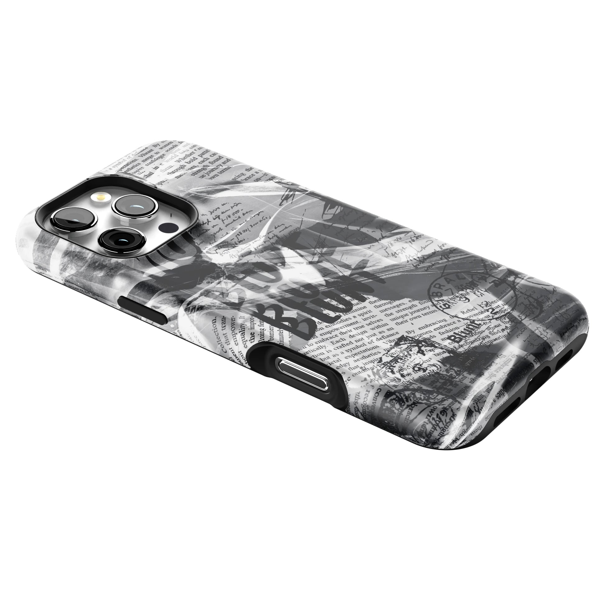 Black Love Letter iPhone Case gallery - Iphone_16_Pro_Max_2