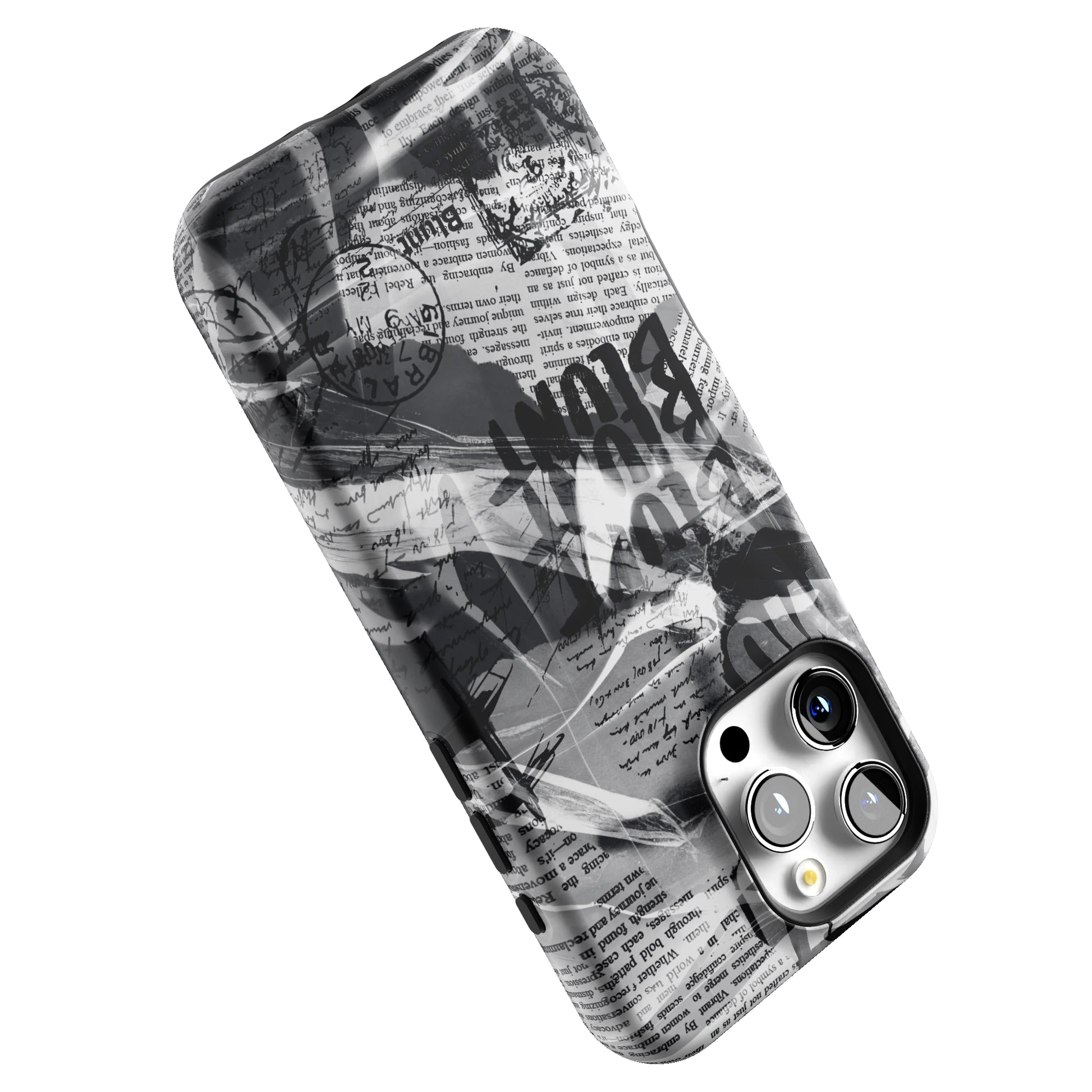 Black Love Letter iPhone Case gallery - Iphone_16_Pro_Max_5