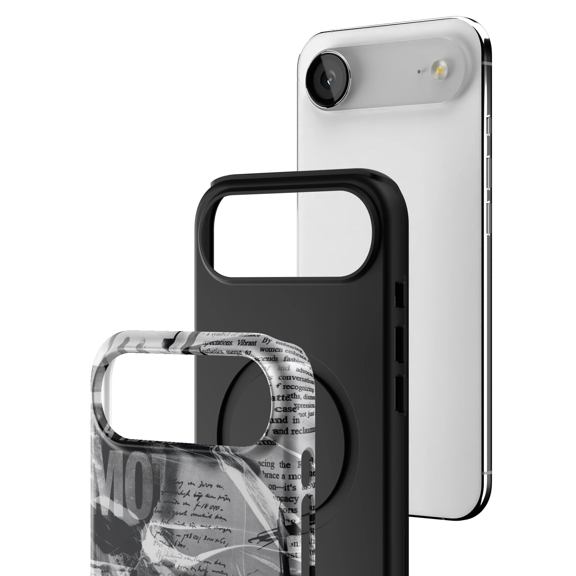 Black Love Letter iPhone Case gallery - Iphone_17_Air_3