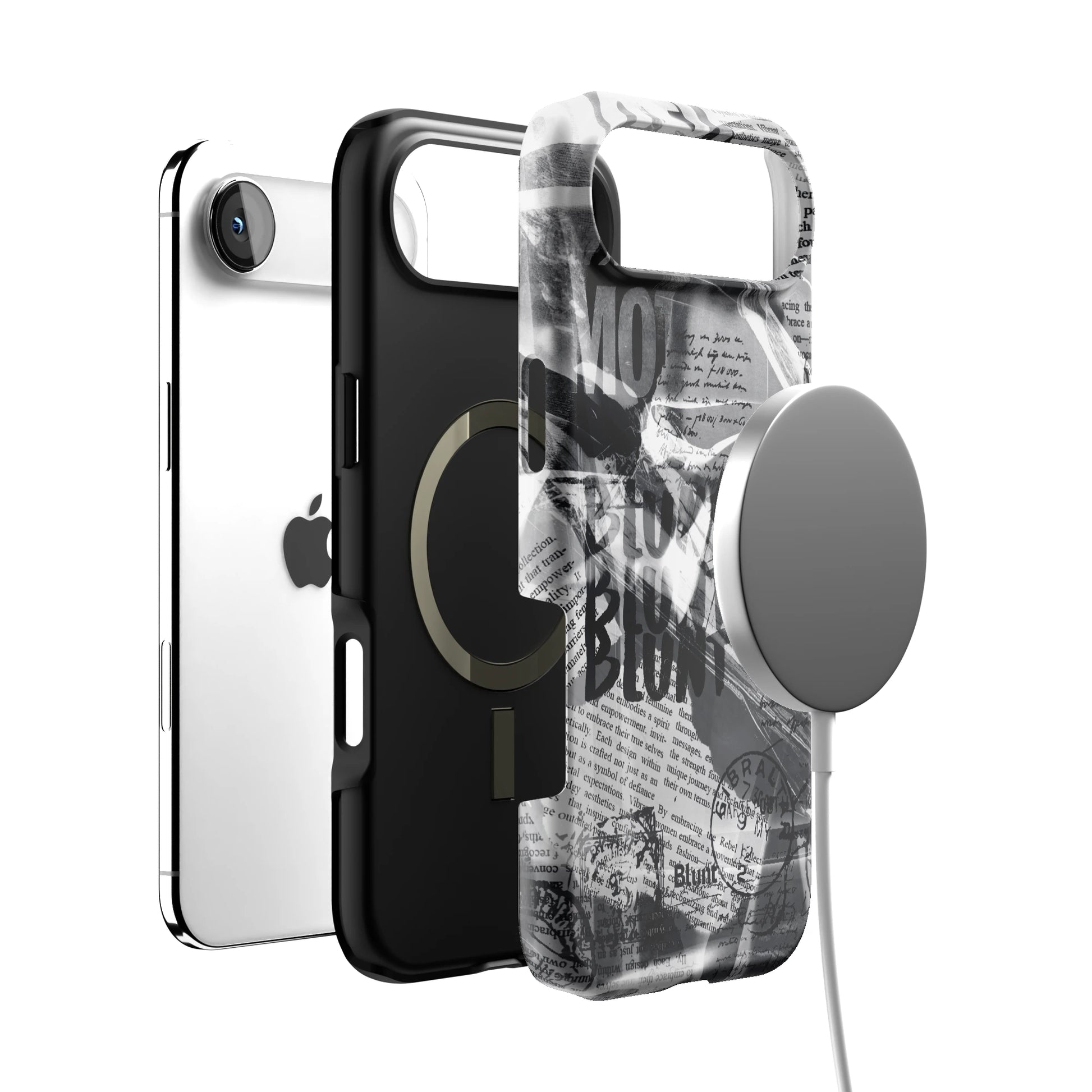 Black Love Letter iPhone Case gallery - Iphone_17_Air_4