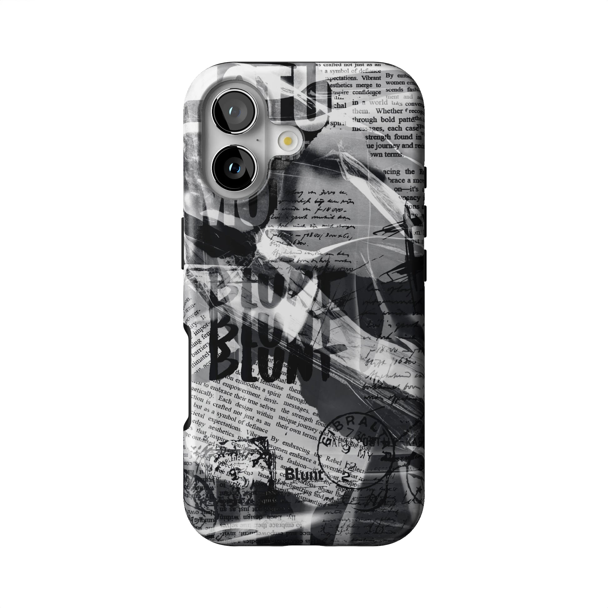 Black Love Letter iPhone Case gallery - Iphone_17_Iphone_1