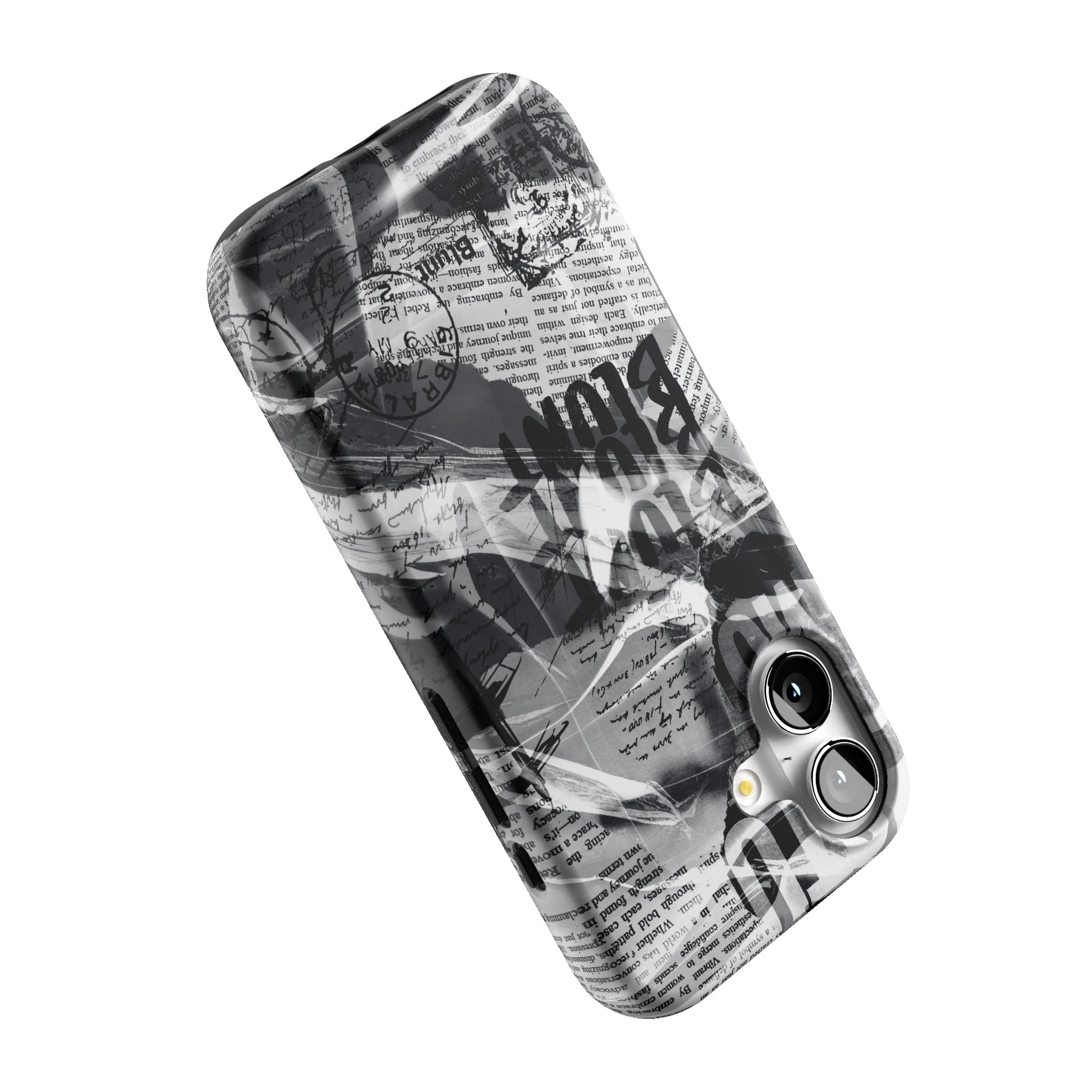 Black Love Letter iPhone Case gallery - Iphone_17_Iphone_5