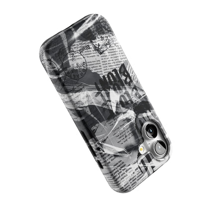 Black Love Letter iPhone Case gallery - Iphone_17_Iphone_5