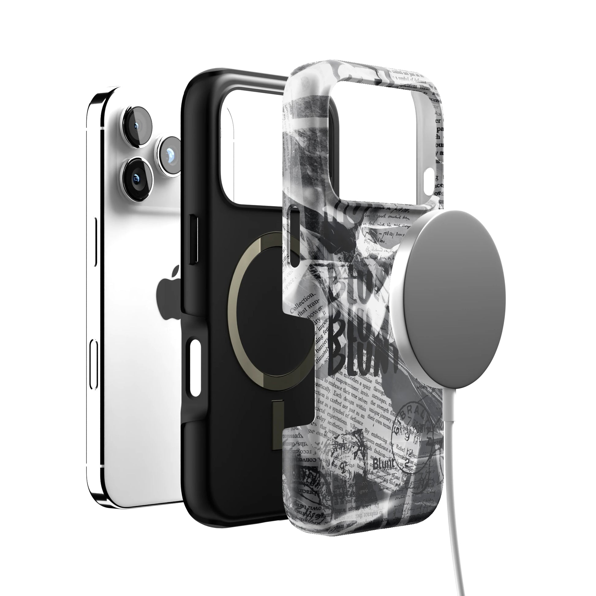 Black Love Letter iPhone Case gallery - Iphone_17_Pro_4