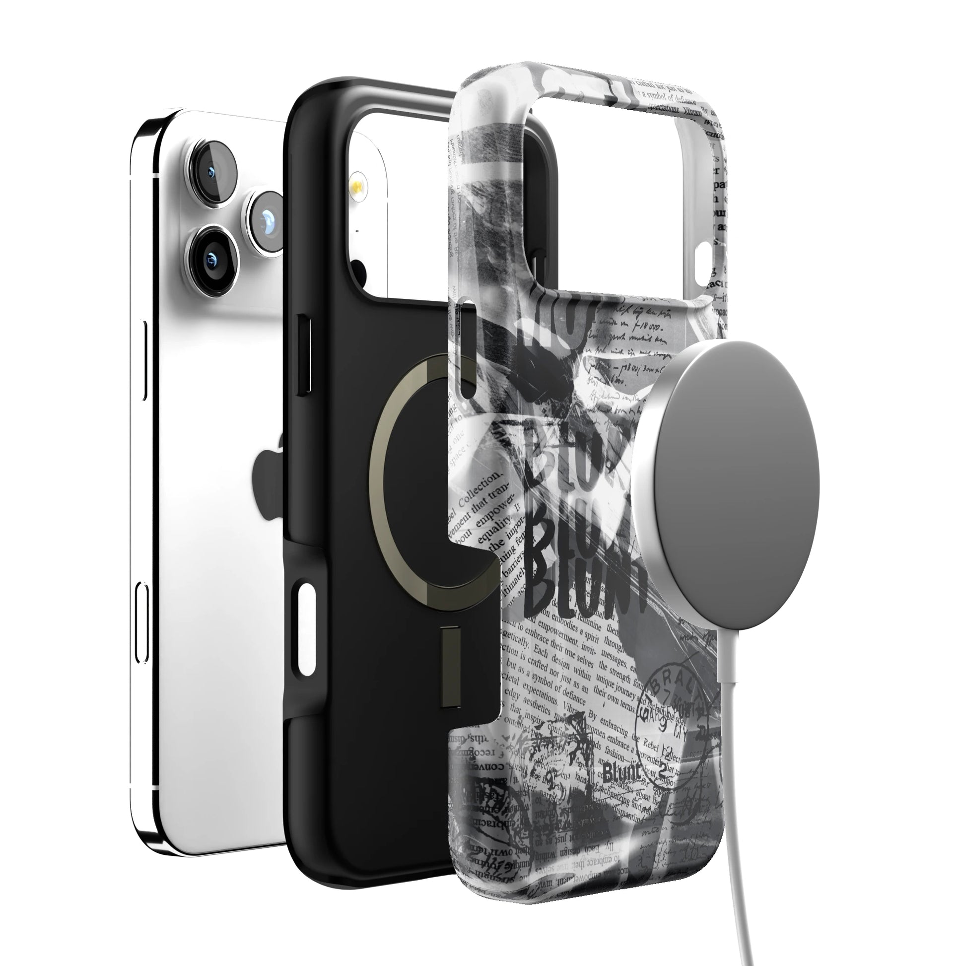 Black Love Letter iPhone Case gallery - Iphone_17_Pro_Max_4