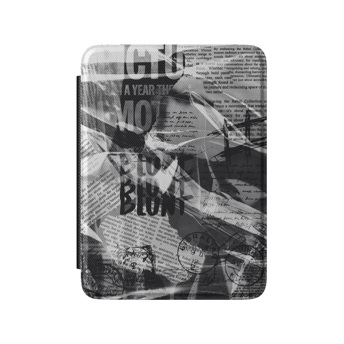 Black Love Letter Kindle Case - Blunt Cases