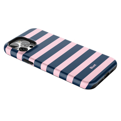 Blueberry-Blush-Stripe-iphone-case-iPhone 12 Pro Max-2