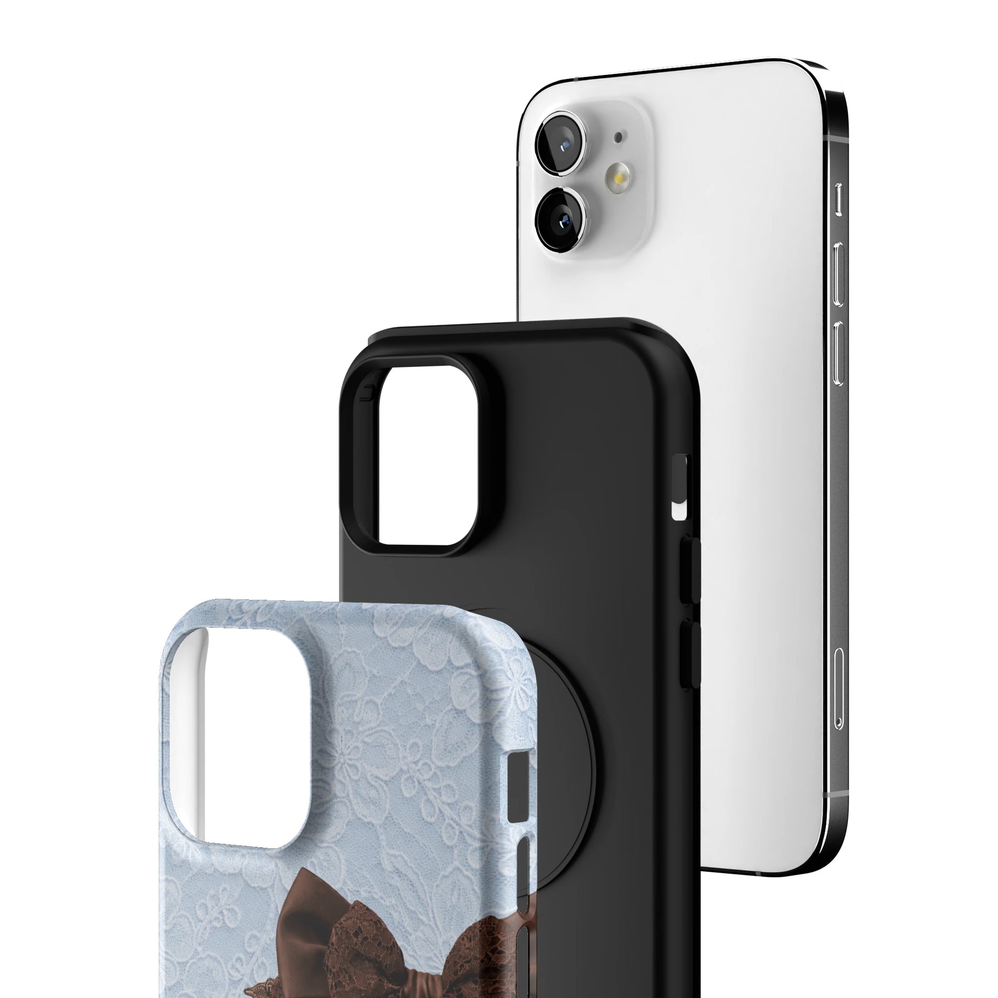 Bleu Bow iPhone Case gallery - Iphone_12_Iphone_3