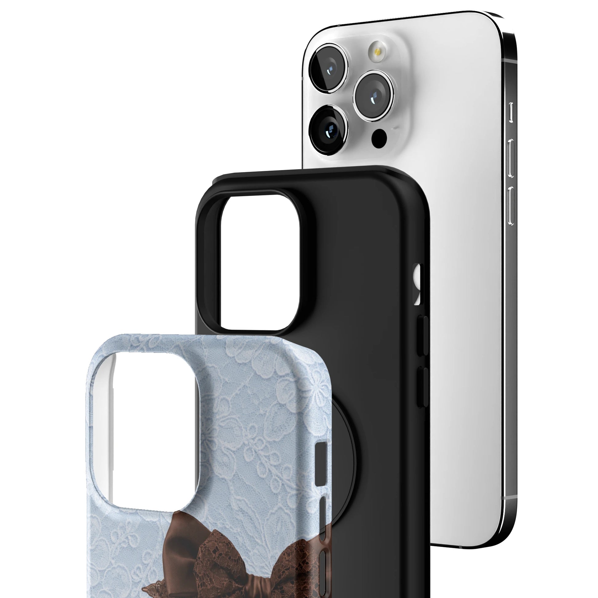 Bleu Bow iPhone Case gallery - Iphone_14_Pro_Max_3