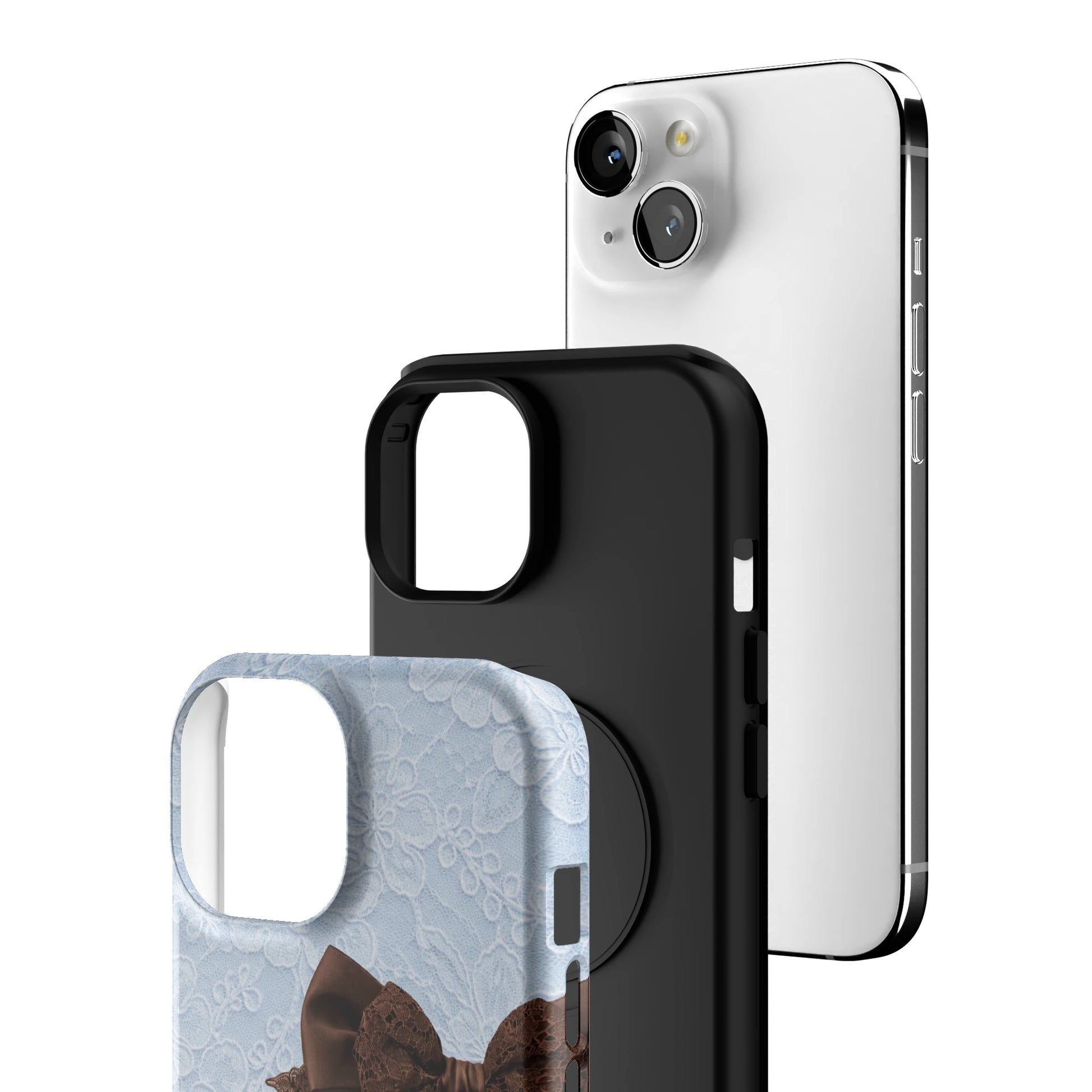 Bleu Bow iPhone Case gallery - Iphone_15_Iphone_3
