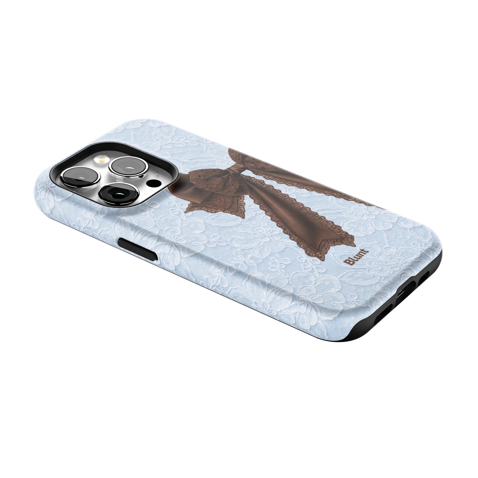 Bleu Bow iPhone Case gallery - Iphone_15_Pro_2