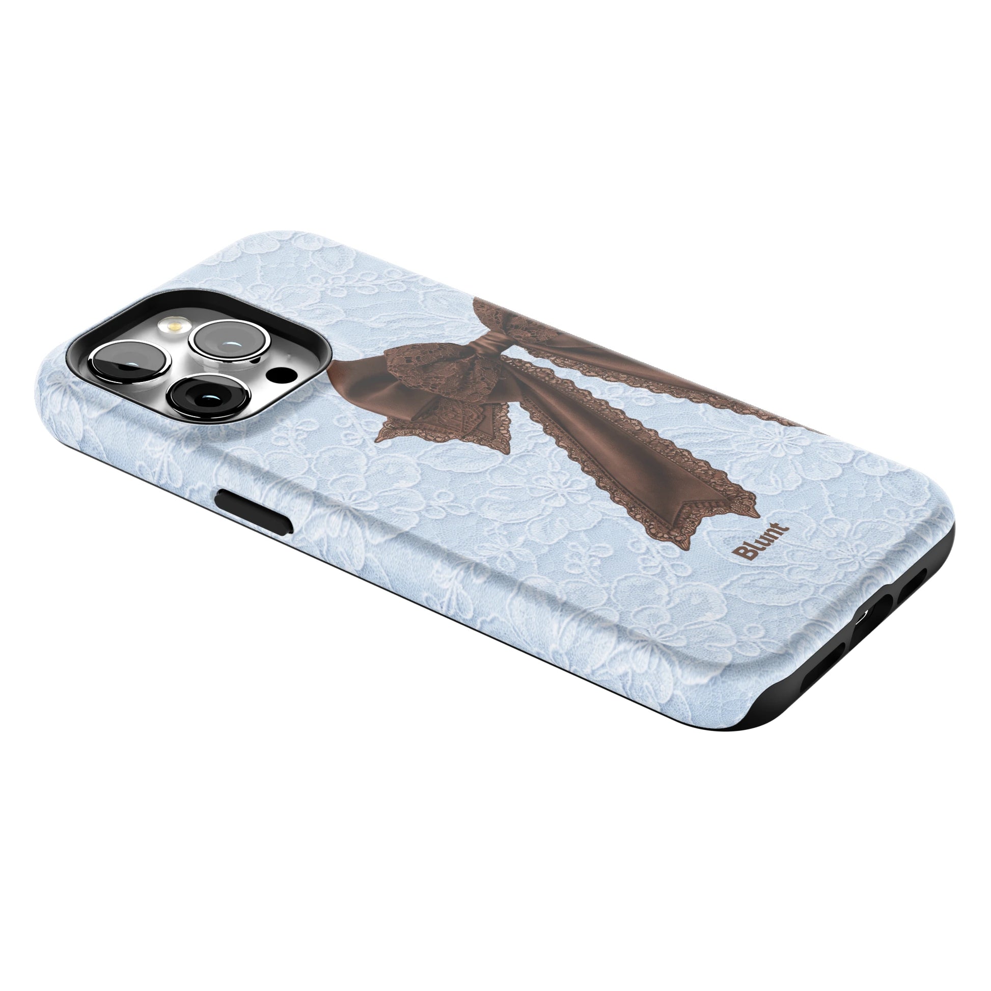 Bleu Bow iPhone Case gallery - Iphone_15_Pro_Max_2