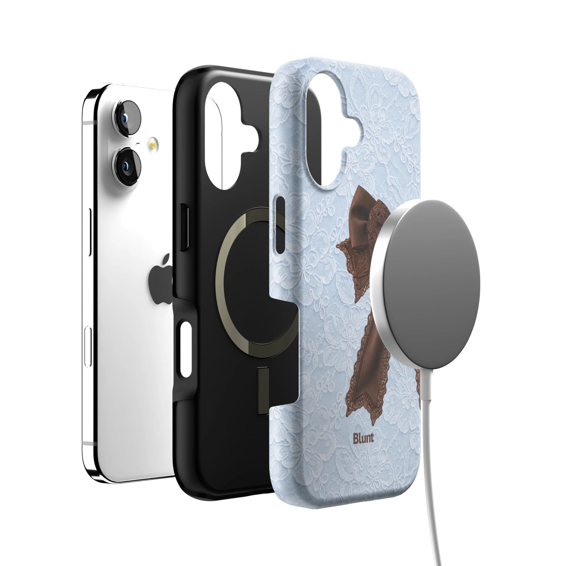 Bleu Bow iPhone Case gallery - Iphone_17_Iphone_4