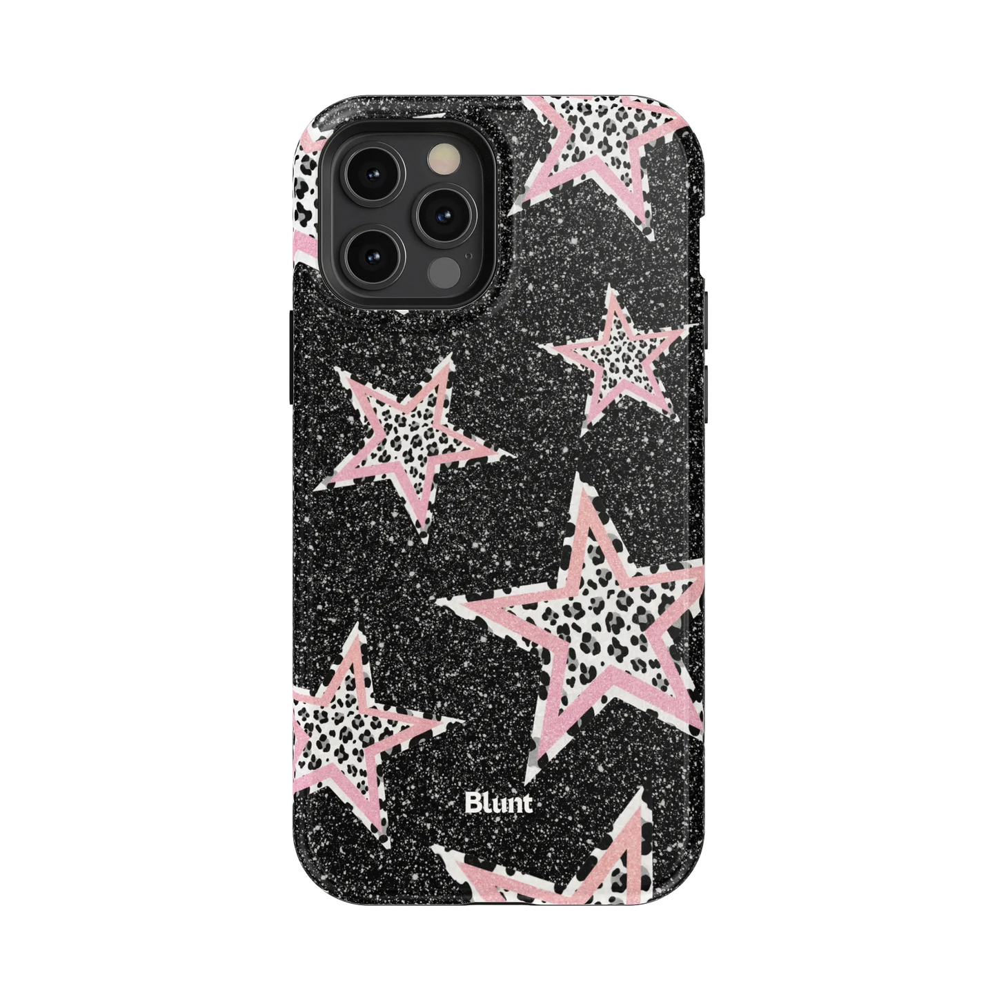 Pink Zebra Stars iPhone Case