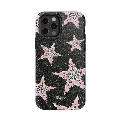 Pink Zebra Stars iPhone Case