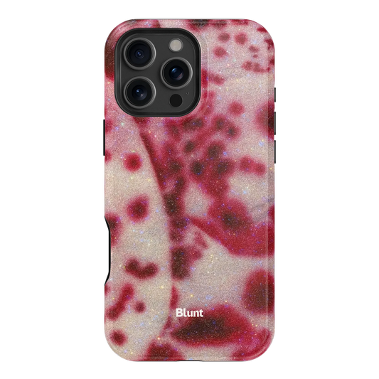 Crimson Veil iPhone Case