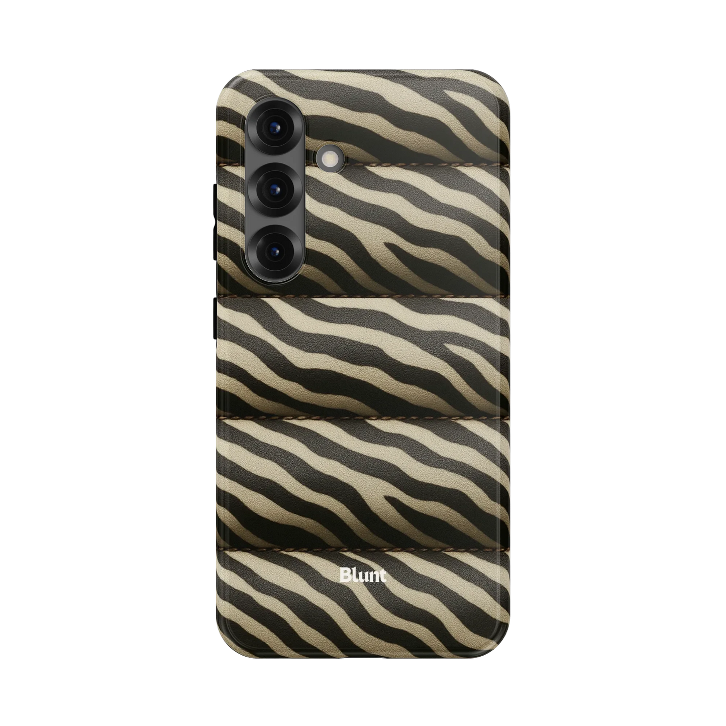 Zebra Puffer Samsung Case