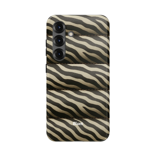 Zebra Puffer Samsung Case