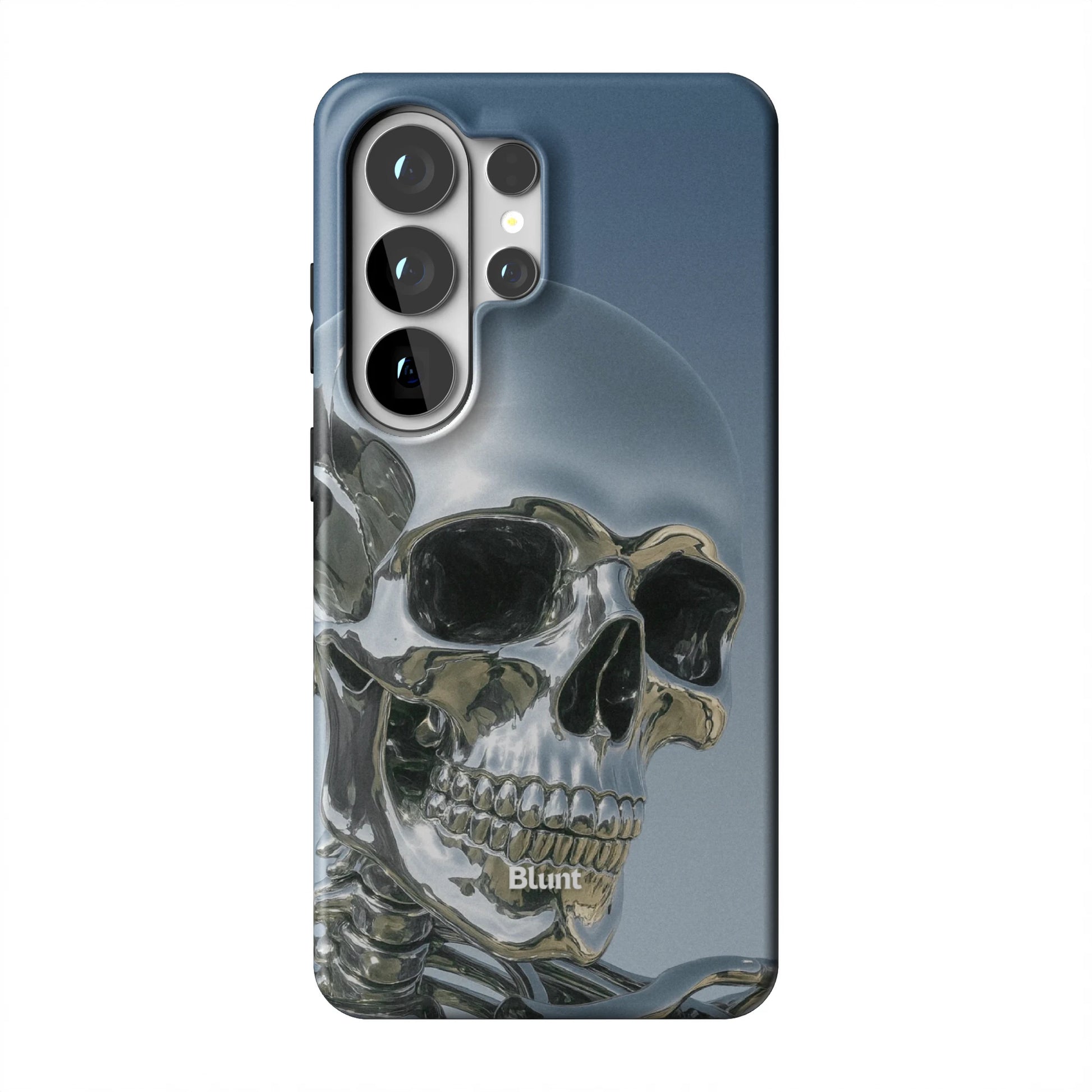 Chrome-Skull-samsung-case-Galaxy S26 Ultra-1
