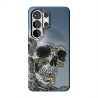Chrome Skull Samsung Case