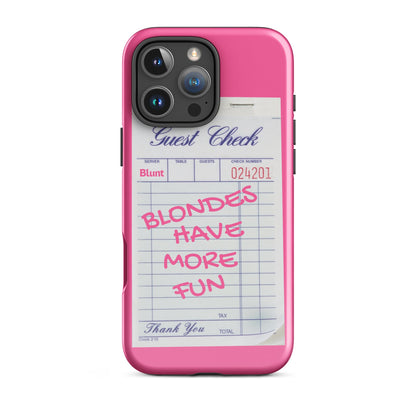 Blondes Have More Fun iPhone Case - blunt cases