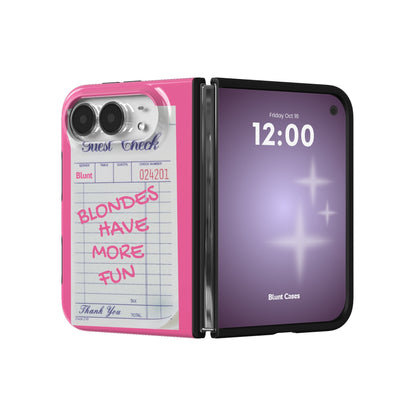 blondes-have-more-fun-iphone-case iPhone 18 Duo case, view 3