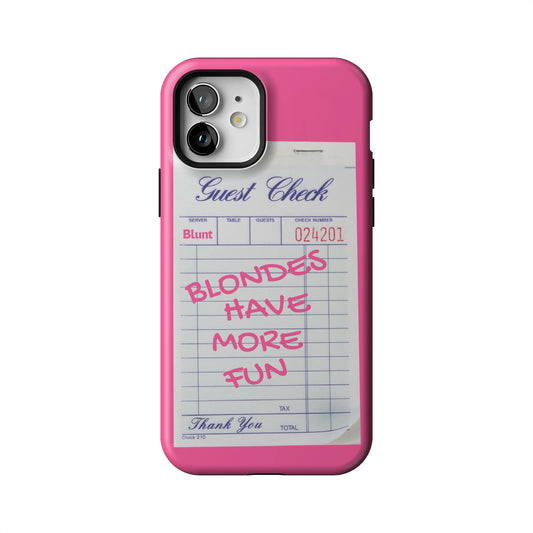 Blondes Have More Fun iPhone Case gallery - Iphone_12_Iphone_1