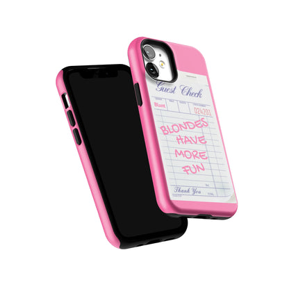 Blondes Have More Fun iPhone Case gallery - Iphone_12_Mini_Air_Plus_6