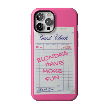 Blondes Have More Fun iPhone Case gallery - Iphone_12_Pro_Max_1