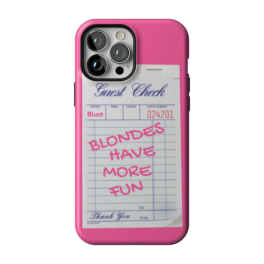 Blondes Have More Fun iPhone Case gallery - Iphone_13_Pro_Max_1
