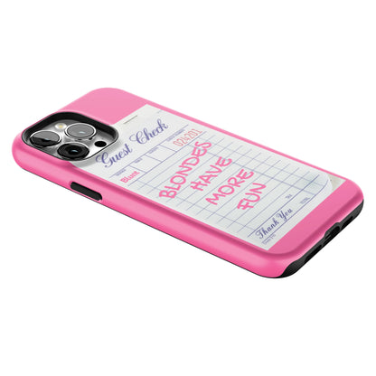 Blondes Have More Fun iPhone Case gallery - Iphone_13_Pro_Max_2