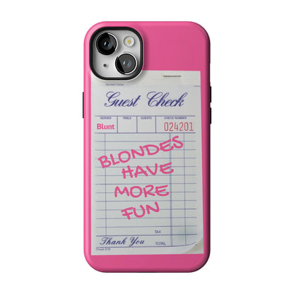 Blondes Have More Fun iPhone Case gallery - Iphone_14_Mini_Air_Plus_1